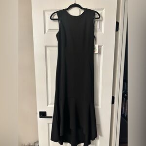 Calvin Klein Black High Low Dress NWT